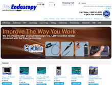 Tablet Screenshot of proendoscopy.com